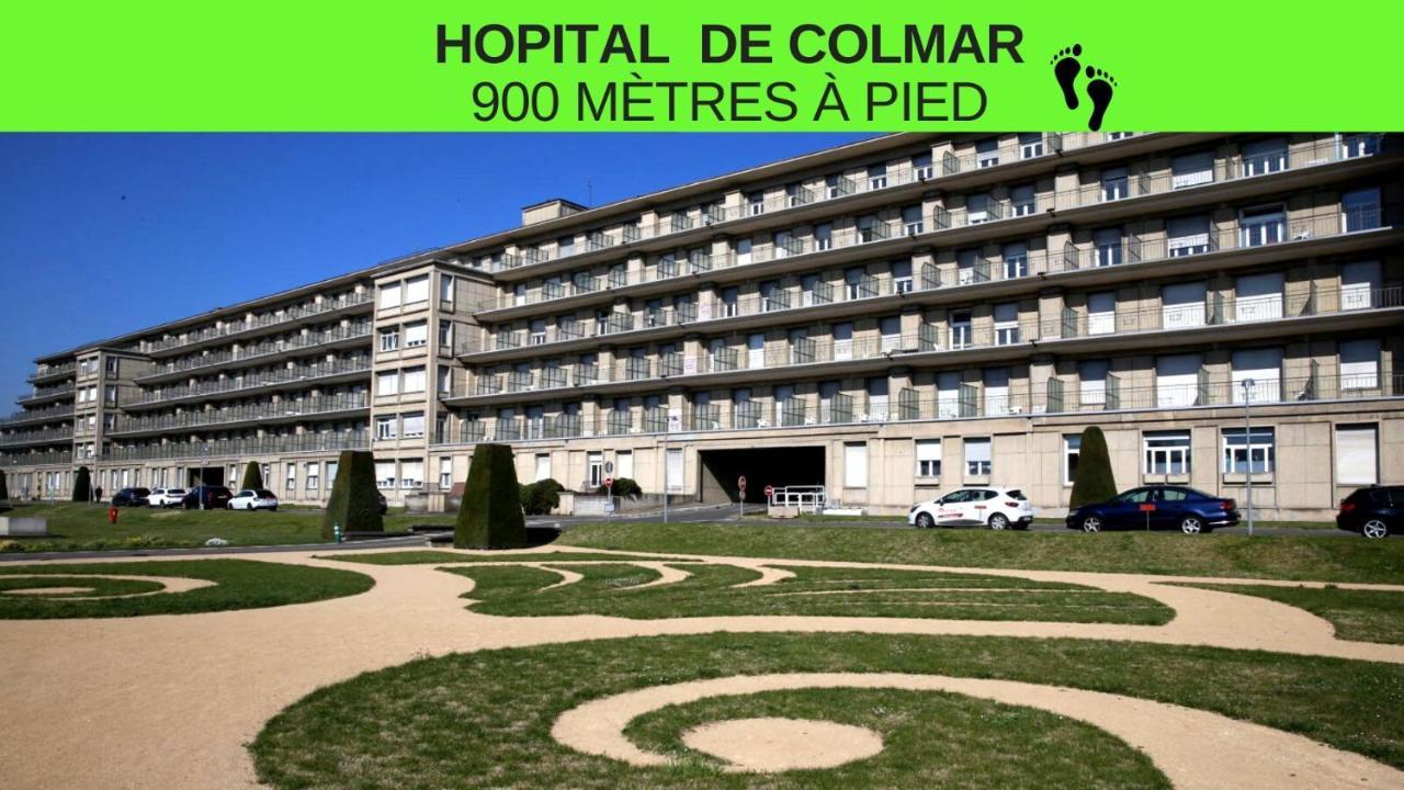 Apartamento Colmar - La Cigogne - Balcon - Vue Degagee - Netflix - Wifi Fibre - Parking Gratuit - Quartier Populaire Exterior foto